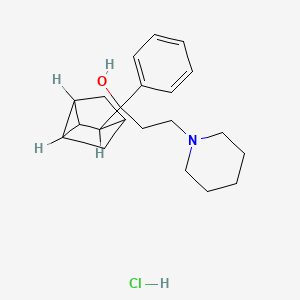 molecular formula C21H30ClNO B1683667 Norakin CAS No. 14617-17-5