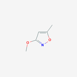 molecular formula C5H7NO2 B168367 3-Methoxy-5-methylisoxazole CAS No. 16864-45-2