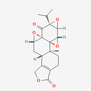 molecular formula C20H22O6 B1683670 (-)-Triptonide CAS No. 38647-11-9