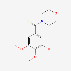 molecular formula C14H19NO4S B1683676 Tritiozine CAS No. 35619-65-9