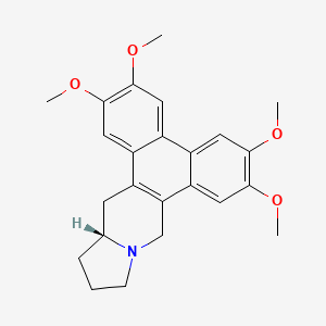 B1683688 Tylophorine, (-)- CAS No. 111408-21-0