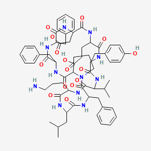 molecular formula C65H85N11O13 B1683689 Tyrothricin CAS No. 1404-88-2