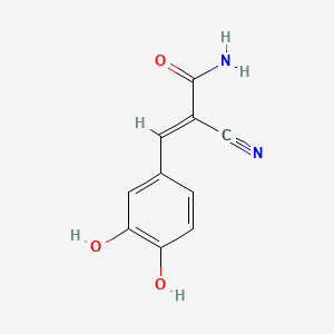molecular formula C10H8N2O3 B1683692 Tyrphostin A46 CAS No. 118409-59-9