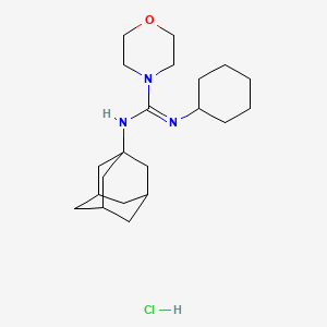 molecular formula C21H36ClN3O B1683701 PNU 37883 hydrochloride CAS No. 57568-80-6
