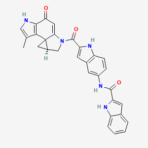 molecular formula C30H23N5O3 B1683706 U-71184 CAS No. 101222-80-4