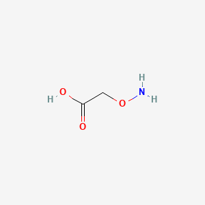 molecular formula C2H5NO3 B1683710 氨氧乙酸 CAS No. 645-88-5