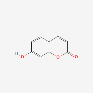 molecular formula C9H6O3 B1683723 Umbelliferone CAS No. 93-35-6