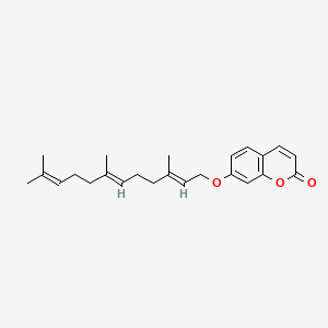 molecular formula C24H30O3 B1683724 Umbelliprenin CAS No. 30413-87-7