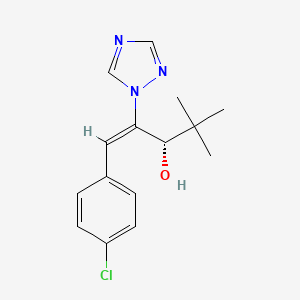molecular formula C15H18ClN3O B1683726 Uniconazole-P CAS No. 83657-17-4