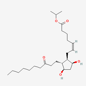 molecular formula C25H44O5 B1683727 Isopropyl Unoprostone CAS No. 120373-24-2