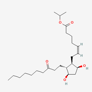 molecular formula C25H44O5 B1683727 Isopropyl unoprostone CAS No. 120373-24-2