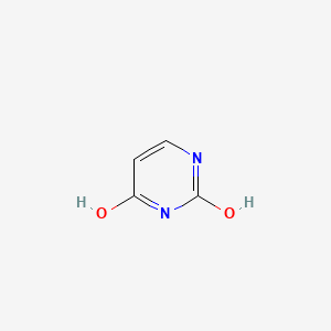 molecular formula C4H4N2O2 B1683738 Uracil CAS No. 66-22-8