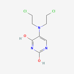 molecular formula C8H11Cl2N3O2 B1683740 Uracil mustard CAS No. 66-75-1