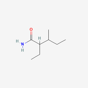 molecular formula C8H17NO B1683749 Valnoctamide CAS No. 4171-13-5