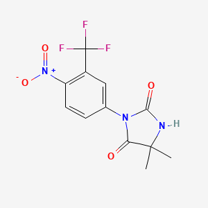 molecular formula C12H10F3N3O4 B1683758 Nilutamide CAS No. 63612-50-0
