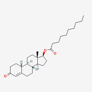 molecular formula C28H44O3 B1683769 Nandrolone decanoate CAS No. 360-70-3