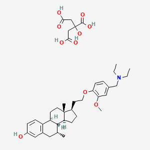 molecular formula C39H55NO10 B1683770 TAS-108 citrate CAS No. 229634-98-4