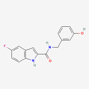 molecular formula C16H13FN2O2 B1683772 KX1-004 