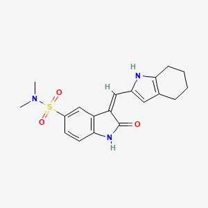 molecular formula C19H21N3O3S B1683782 SU6656 