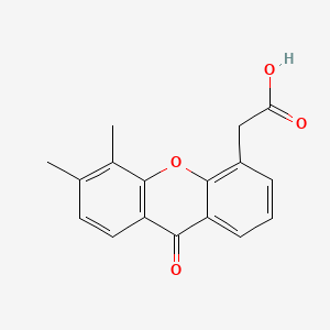 molecular formula C17H14O4 B1683794 Vadimezan CAS No. 117570-53-3