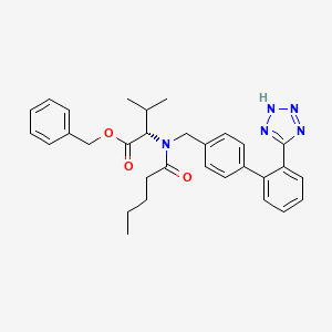 molecular formula C31H35N5O3 B1683803 Valsartan benzyl ester CAS No. 137863-20-8