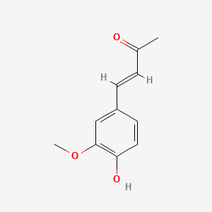molecular formula C11H12O3 B1683805 Dehydrozingerone CAS No. 22214-42-2