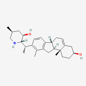 molecular formula C27H39NO2 B1683811 Veratramine CAS No. 60-70-8