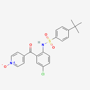 molecular formula C22H21ClN2O4S B1683812 Vercirnon CAS No. 698394-73-9