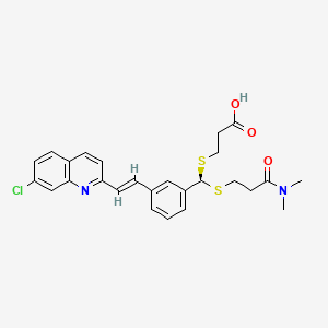 molecular formula C26H27ClN2O3S2 B1683815 Verlukast CAS No. 120443-16-5