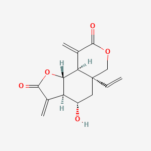molecular formula C15H16O5 B1683817 Vernolepin CAS No. 18542-37-5