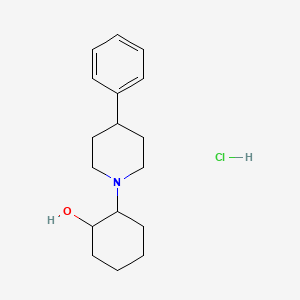 molecular formula C17H26CLNO B1683820 Vesamicol hydrochloride CAS No. 23965-53-9