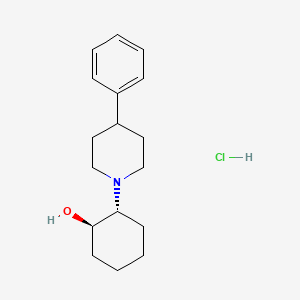 molecular formula C17H26ClNO B1683821 Vesamicol hydrochloride CAS No. 120447-62-3