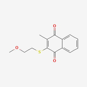 molecular formula C14H14O3S B1683836 VK3-OCH3 CAS No. 255906-59-3