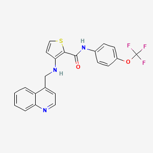 molecular formula C22H16F3N3O2S B1683839 Osi-930 CAS No. 728033-96-3