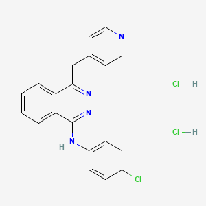 molecular formula C20H17Cl3N4 B1683843 盐酸伐他尼兰 CAS No. 212141-51-0