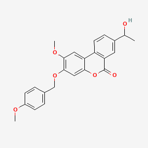 molecular formula C24H22O6 B1683854 Palomid 529 CAS No. 914913-88-5