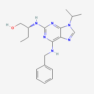 molecular formula C19H26N6O B1683857 Roscovitine CAS No. 186692-46-6