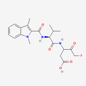 molecular formula C21H26FN3O5 B1683864 Idn-1965 CAS No. 204919-14-2