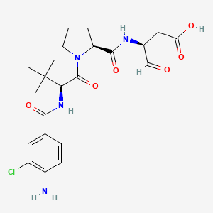 molecular formula C22H29ClN4O6 B1683865 Vrt 043198 CAS No. 244133-31-1