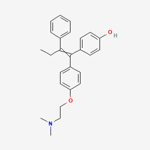 molecular formula C26H29NO2 B1683867 4-Hydroxytamoxifen CAS No. 68392-35-8