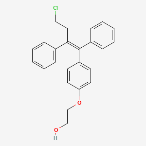 molecular formula C24H23ClO2 B1683873 奥司派米芬 CAS No. 128607-22-7