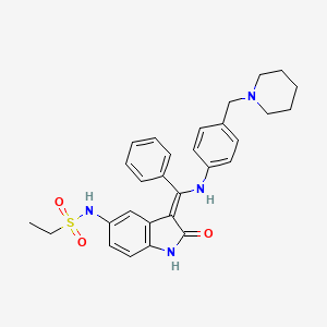 molecular formula C29H32N4O3S B1683881 Hesperadin CAS No. 422513-13-1