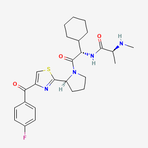 molecular formula C26H33FN4O3S B1683886 Lcl-161 CAS No. 1005342-46-0