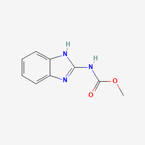 molecular formula C9H9N3O2 B1683898 多菌灵 CAS No. 10605-21-7