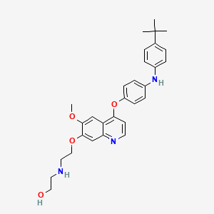molecular formula C30H35N3O4 B1683903 Unii-5ZH5NA7zmf CAS No. 516523-31-2