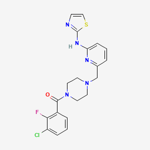 molecular formula C20H19ClFN5OS B1683908 MK-8745 