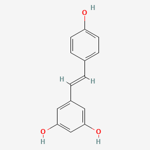 molecular formula C14H12O3 B1683913 白藜芦醇 CAS No. 501-36-0