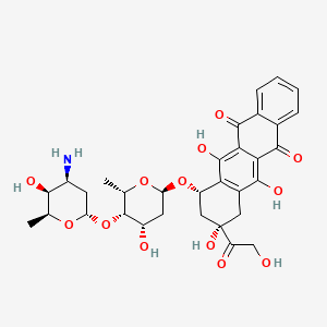 molecular formula C32H38N2O12 B1683914 Sabarubicin CAS No. 211100-13-9