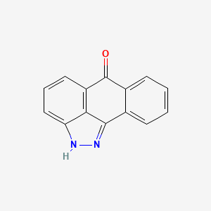 molecular formula C14H8N2O B1683917 SP600125 CAS No. 129-56-6
