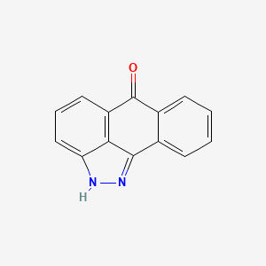 molecular formula C14H8N2O B1683917 1,9-Pyrazoloanthrone CAS No. 129-56-6